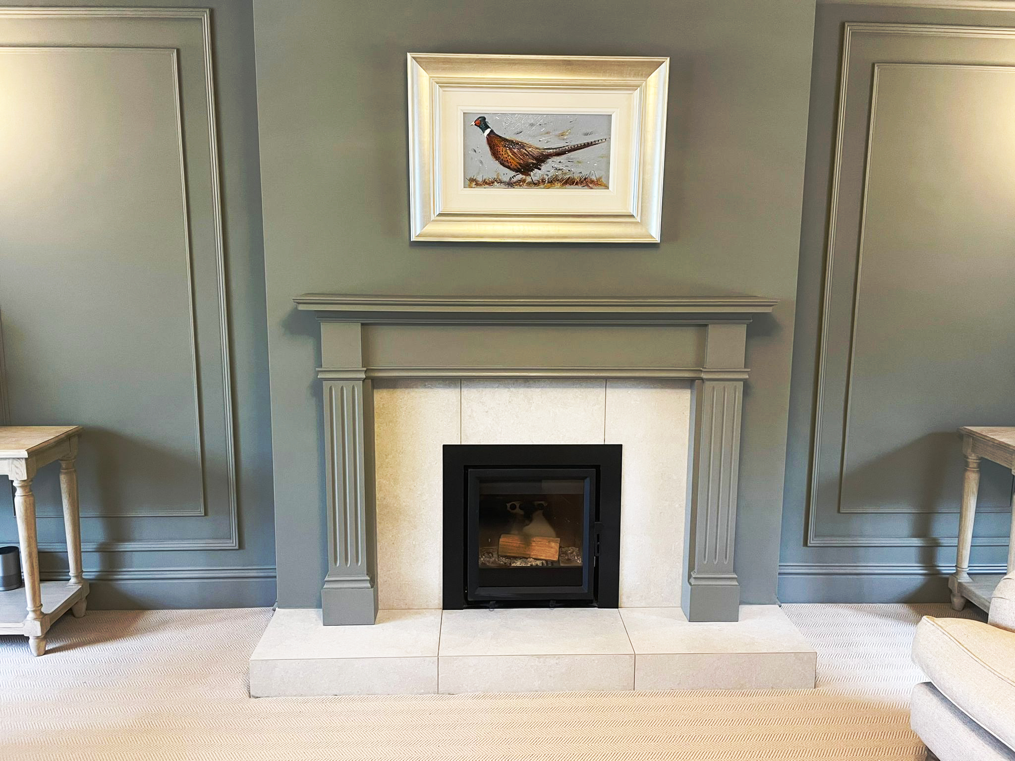 fireplace